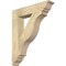 Ekena Millwork Funston Traditional Rough Sawn Bracket, Douglas Fir, 4"W x 22"D x 26"H BKT04X22X26FST01RDF - alternate 1